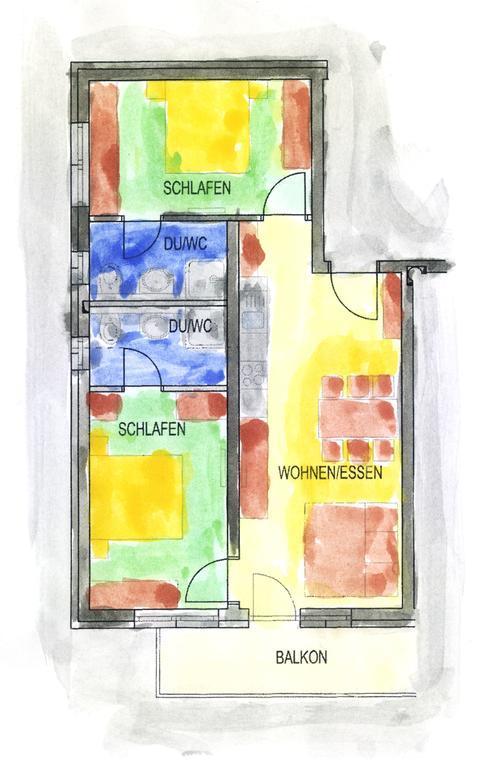 Haus Luigi Apartman Sölden Szoba fotó